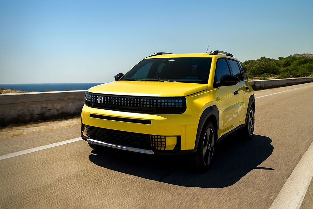 Fiat Grande Panda žute boje