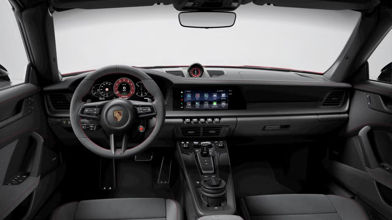 Porsche 911 4GTS unutražnjost