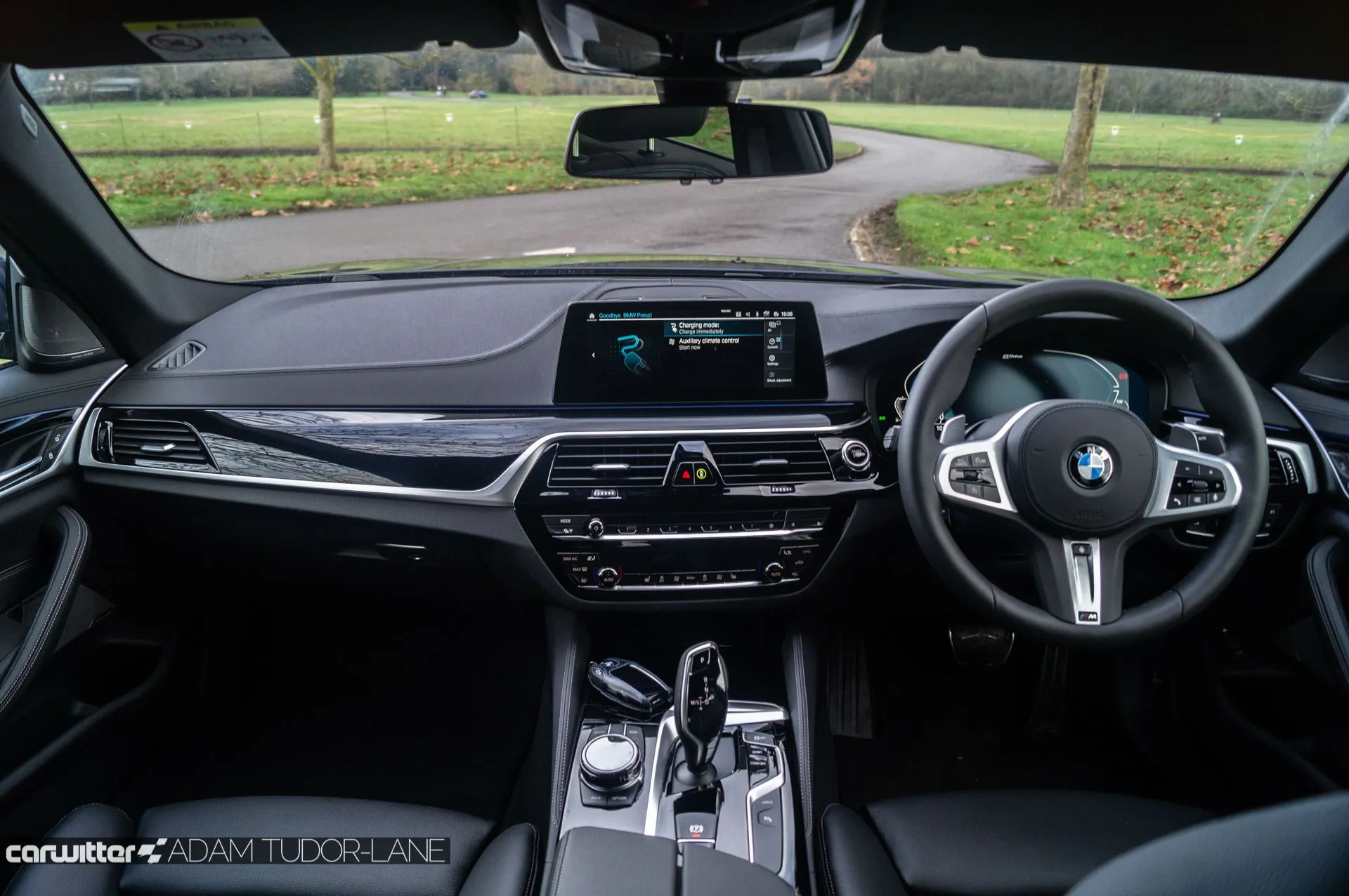 Unutrašnjost BMW 530e