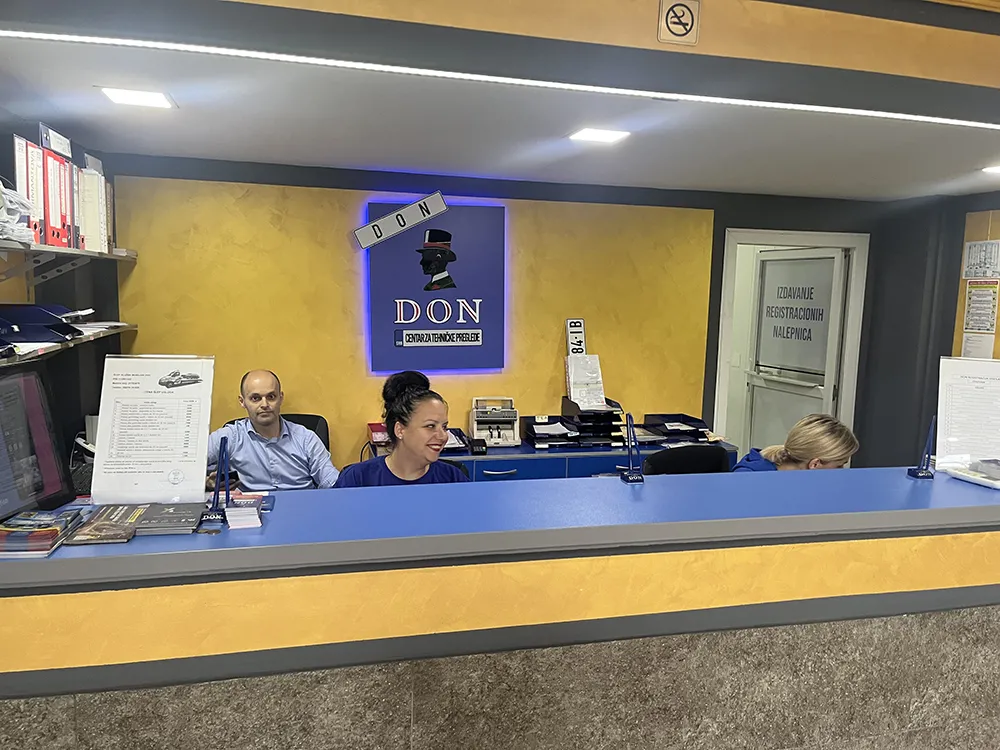 Šalter za prenos vlasništva vozila