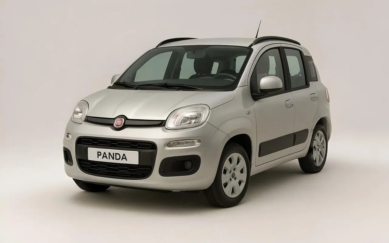 Fiat Panda auto sivi