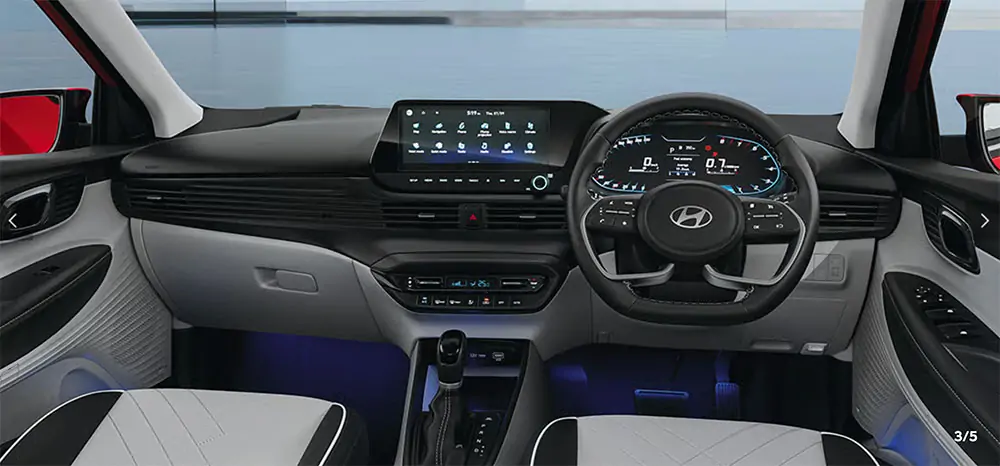 Hyundai i20 unutrašnjost