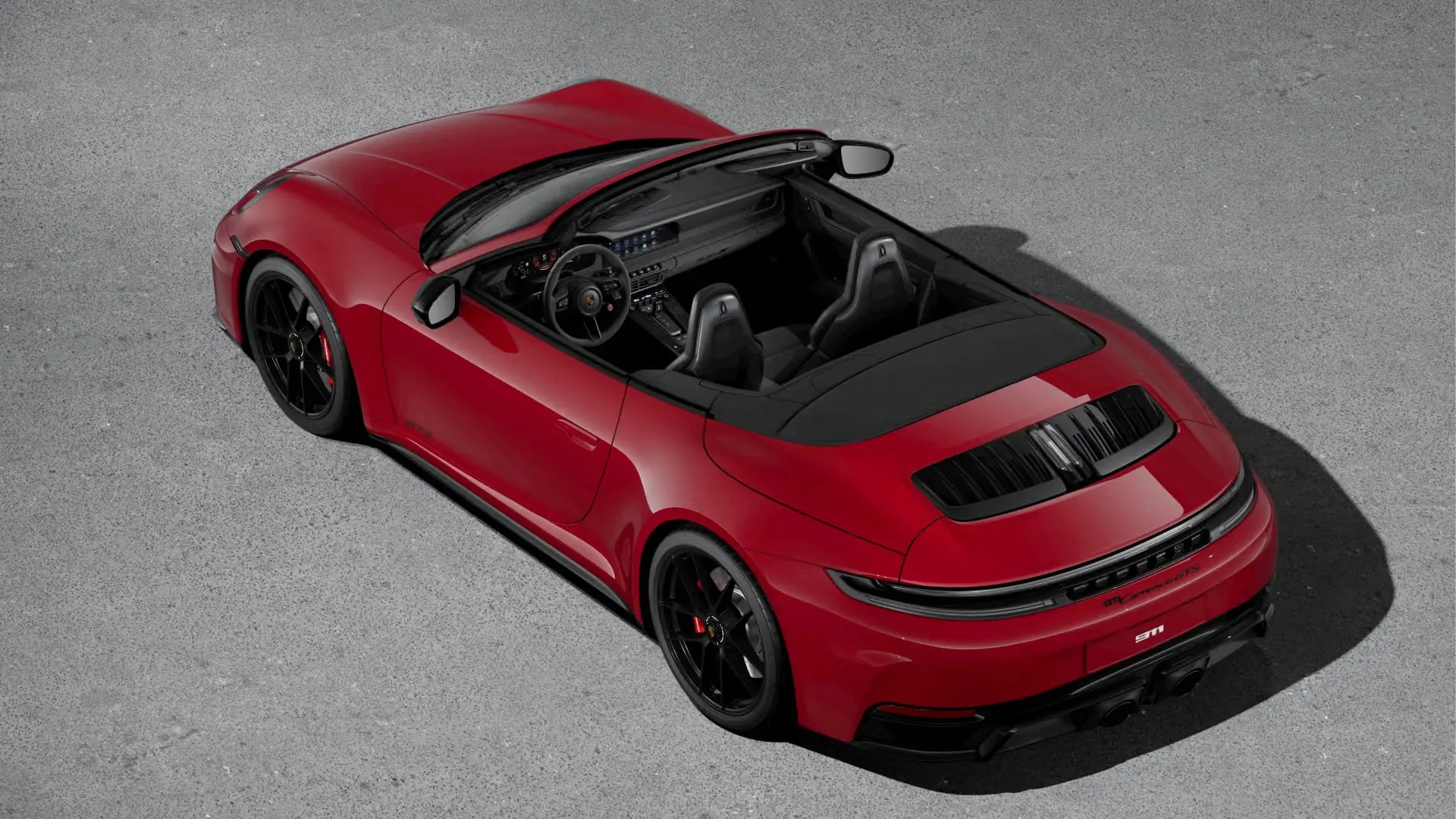 Porsche 911 4GTS pogled na auto spoljašnjost