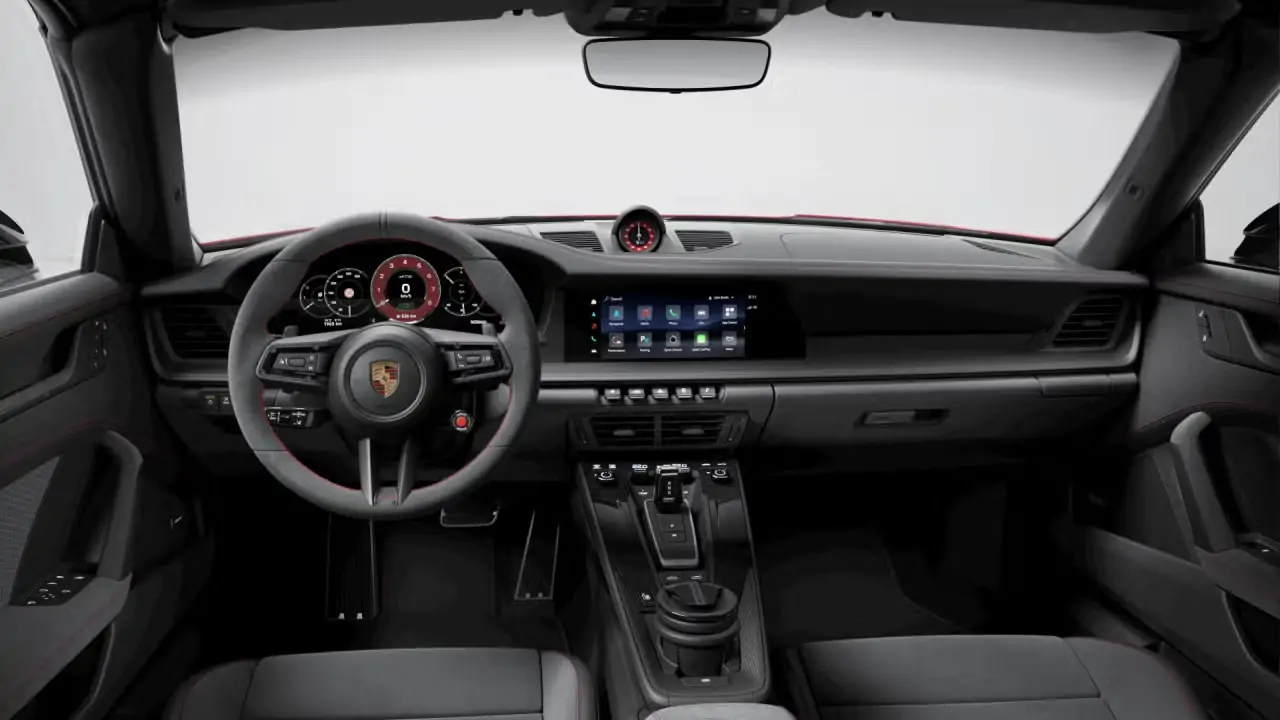 Porsche 911 4GTS unutražnjost